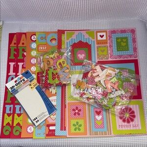 Scrapbooking Paper Craft Accessories Craft DIY Memory Book Mixed Lot